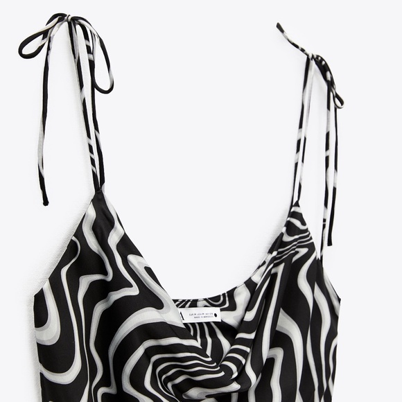 Mini Dress - Zebra Print - Picture 7 of 11